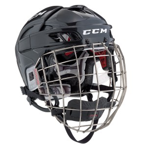 CCM Fitlite Sr. Hockey Helmet Combo.